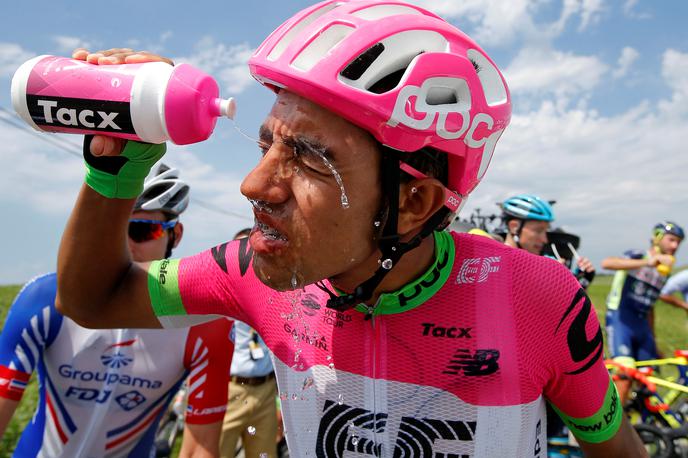 Daniel Martinez | Kolumbijec Daniel Martinez se je veselil etapne zmage.. | Foto Reuters