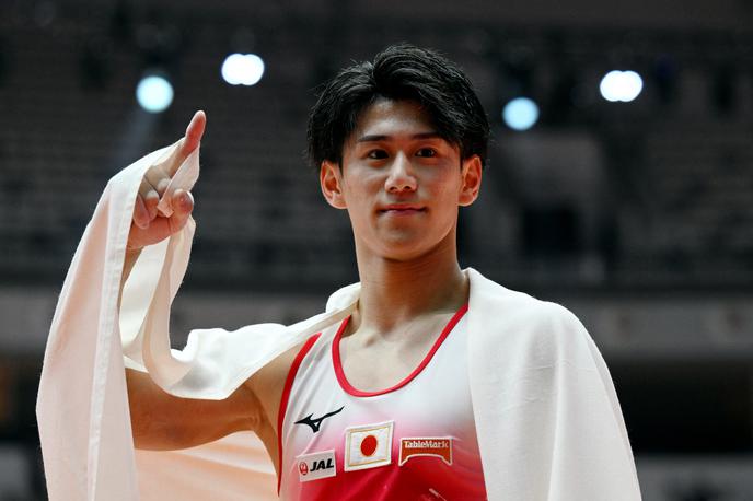 Daiki Hašimoto | Daiki Hashimoto je še tretjič zapored svetovni prvak v mnogoboju. | Foto Reuters