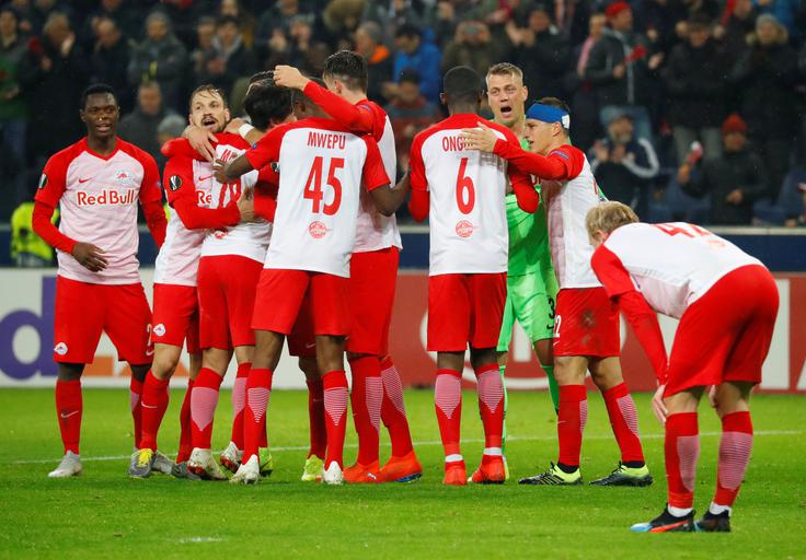 Salzburžani so si zagotovili šesti zaporedni, skupno pa 13. naslov avstrijskih prvakov.  | Foto: Sportida
