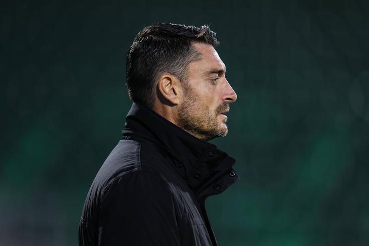 Albert Riera se pripravlja s Celjani na dvoboj tretjega kroga ligaškega dela konferenčne lige. Na razprodanem stadionu Z'dežele bo gostovala varšavska Legia, pri kateri nastopa Petar Stojanović. | Foto: Guliverimage