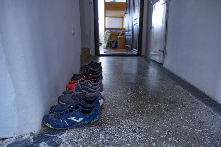  "Struktura dneva nas rešuje, prej ni bilo nič strukturirano v našem življenju," je povedal uporabnik Žiga.  | Foto: Ana Kovač