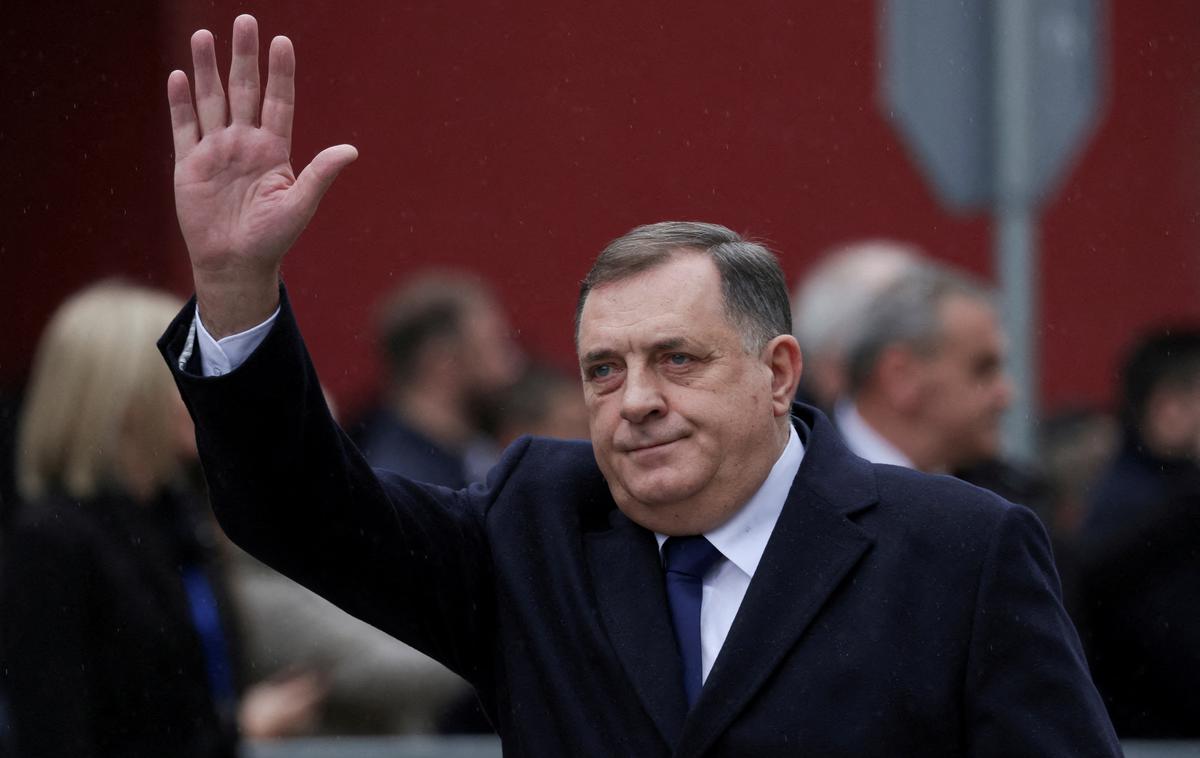 Milorad Dodik | Dodik je napovedal, da bo vztrajal pri sprejemanju zakonov za okrepitev delovanja entitete s sedežem v Banjaluki in onemogočanje delovanja zveznih ustanov, četudi mu zaradi tega grozi zapor. | Foto Reuters