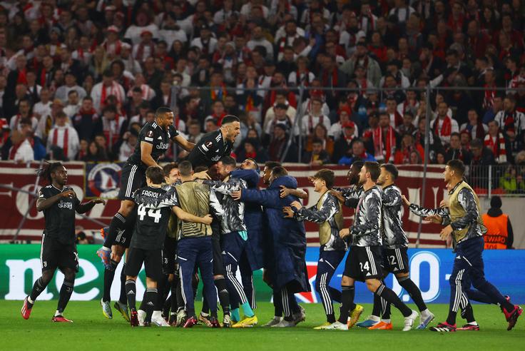 Juventus je v osmini finala izločil Freiburg. | Foto: Reuters