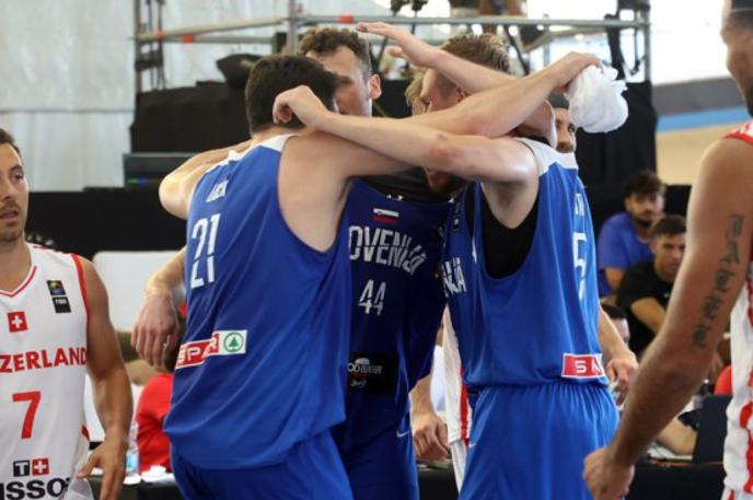 košarka 3x3 slovenska reprezentanca | Slovenci se poslavljajo od SP. | Foto KZS