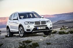 Prenova BMW X3: prvič na izbiro tudi le zadnji pogon