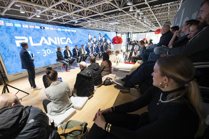 Planica 2025 novinarska konferenca | Novinarska konferenca teden dni pred poleti v Planici. | Foto Boštjan Podlogar/STA