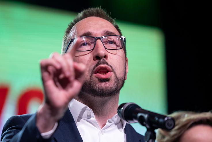 Zahtevo Thomsonove ekipe je na današnji novinarski konferenci komentiral zagrebški župan Tomislav Tomašević. | Foto: Hina/STA
