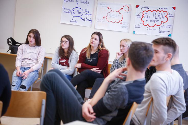 Vlada z omenjenima novelama polnoletne dijake izenačuje z mladoletnimi dijaki v srednjih šolah. | Foto: STA ,