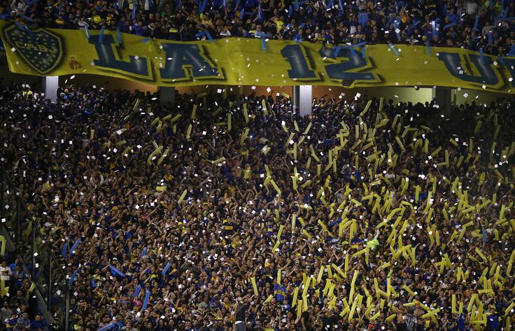Navijači argentinskega velikana Boca Juniors so se morali zadovoljiti s pirovo zmago. | Foto: Reuters
