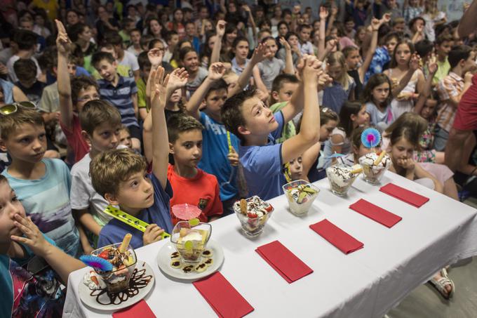 Učenci so si najbolj želeli sodelovati pri preizkušanju hrane, največ kandidatov je bilo za sladice. | Foto: 