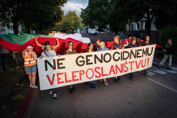 protest | Ljubljanski župan Zoran Janković preimenovanja Dimičeve ulice ne podpira, ker bi to imelo negativne posledice za tamkajšnje prebivalce. "Lahko pa bi razmislili o tem, da se preimenuje parkovno površino, na primer v park palestinskih otrok," je dejal. | Foto STA