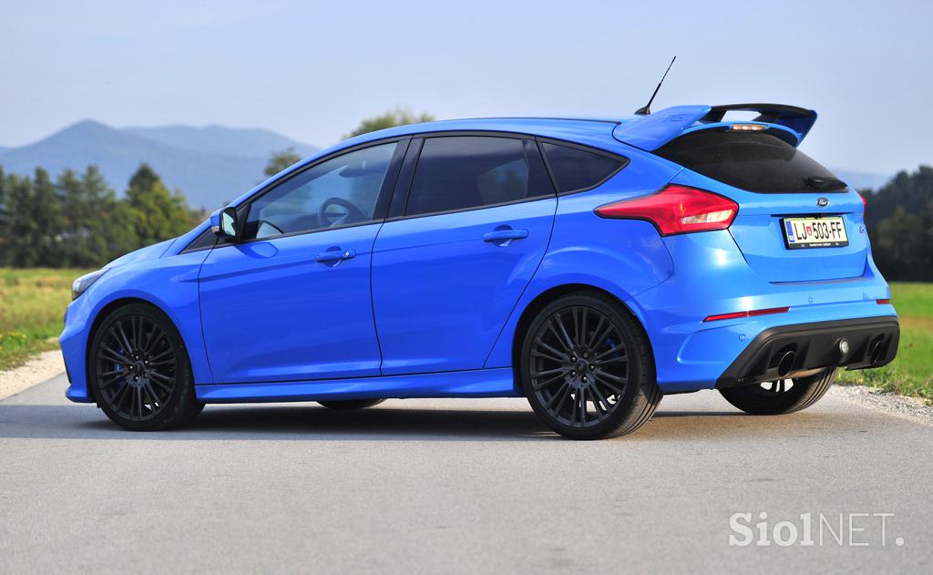 Ford focus RS test