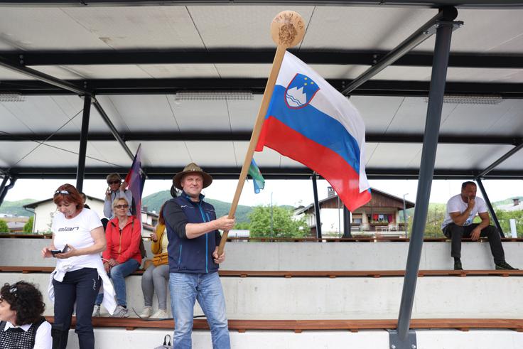 slovenska bakla | Foto: Aleš Fevžer/OKS