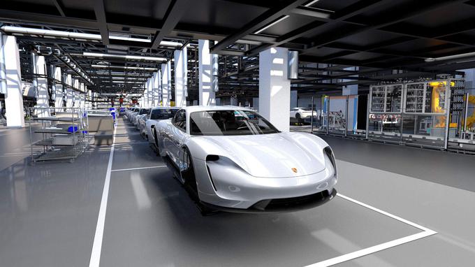 Porsche bo za izdelavo modela taycan popolnoma spremenil proizvodne navade. | Foto: Porsche