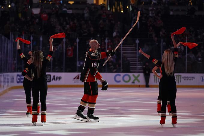 Kapetan Anaheima je ob zmagi nad Washingtonom vknjižil 1.000 NHL točko. | Foto: Guliverimage/Vladimir Fedorenko