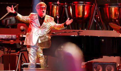 Elton John se je poslovil od Britancev #foto