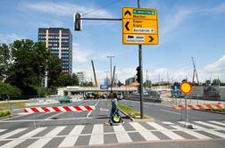 Pozor: do konca oktobra bo v Ljubljani delno zaprta pomembna cesta
