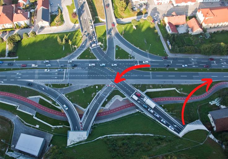Dars je po dolgotrajnih postopkih in pravnih zapletih pridobil pravnomočno gradbeno dovoljenje za gradnjo polnega priključka iz avtocestnega predora Šentvid na Celovško cesto v Ljubljani. | Foto: DARS