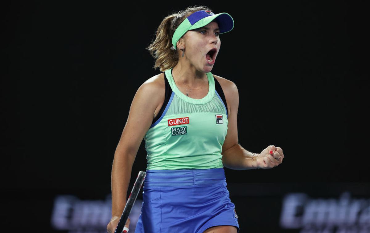 Sofia Kenin | Sofia Kenin se je uvrstila v polfinale. | Foto Gulliver/Getty Images