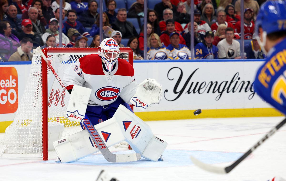 Montreal Canadiens | Jake Allen je ob zmagi Montreala zaustavil 36 strelov od 37. | Foto Reuters