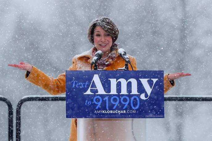 Amy Klobuchar | Stara starša Amy Klobuchar sta bila slovenska izseljenca v ZDA. | Foto Reuters