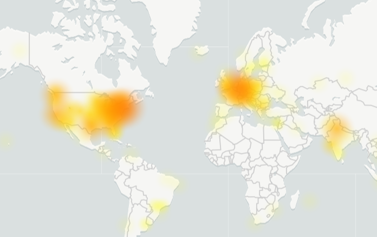Cloudflare | Nedeljski izpad interneta je najbolj prizadel uporabnike v Evropi in Združenih državah Amerike. | Foto Cloudflare