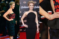 Čigave inicialke si je Scarlett Johansson tetovirala na zapestje?
