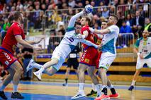 slovenska rokometna reprezentanca : Srbija, pripravljalna tekma Miha Zarabec