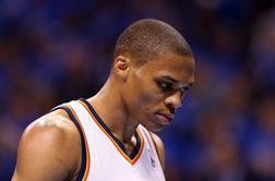 Hud udarec za Oklahomo: Westbrook končal sezono