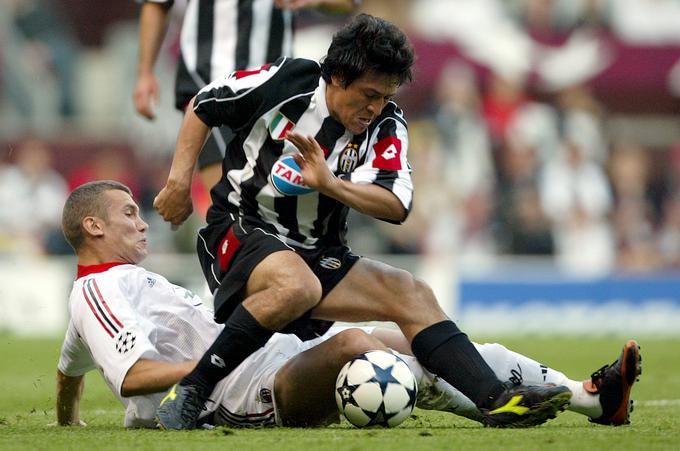 Z Juventusom je že v svoji prvi sezoni skorajda prišel do naslova evropskega prvaka, a je na Old Traffordi izgubil finale lige prvakov 2003 proti Milanu. | Foto: Reuters