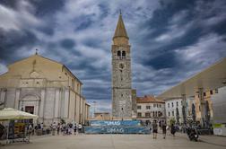 Umag pod vodo: "Totalni potop. V eni uri padlo sto litrov dežja." #video