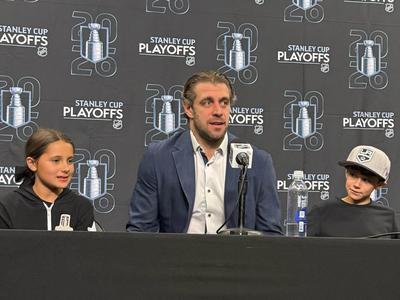 Anže Kopitar: "Zadelo" me je pet, šest minut pred koncem