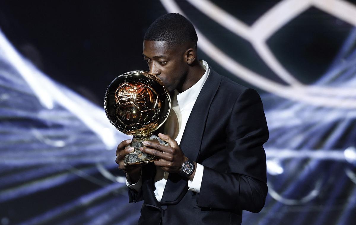 Zlata žoga 2025, Ousmane Dembele | Ousmane Dembele je dobitnik Zlate žoge za leto 2025. | Foto Reuters