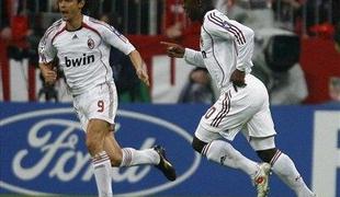 Milan senzacionalno v ligo prvakov?