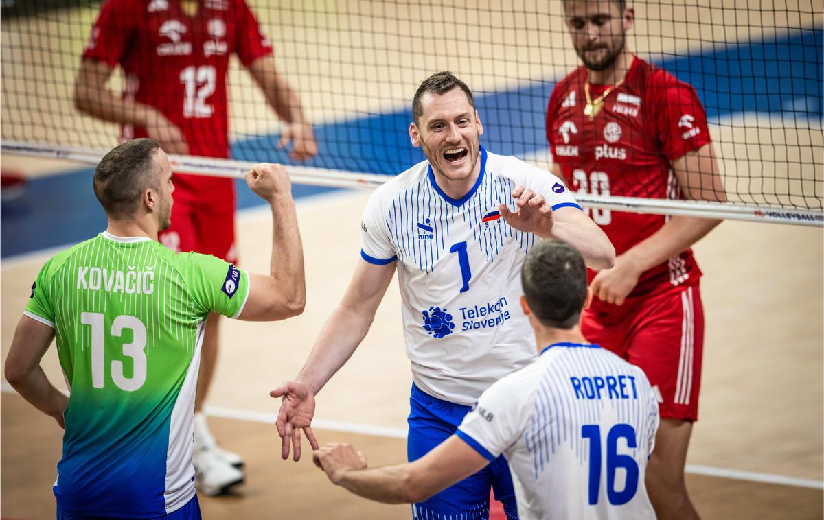 liga narodov Slovenija Poljska | Foto VolleyballWorld
