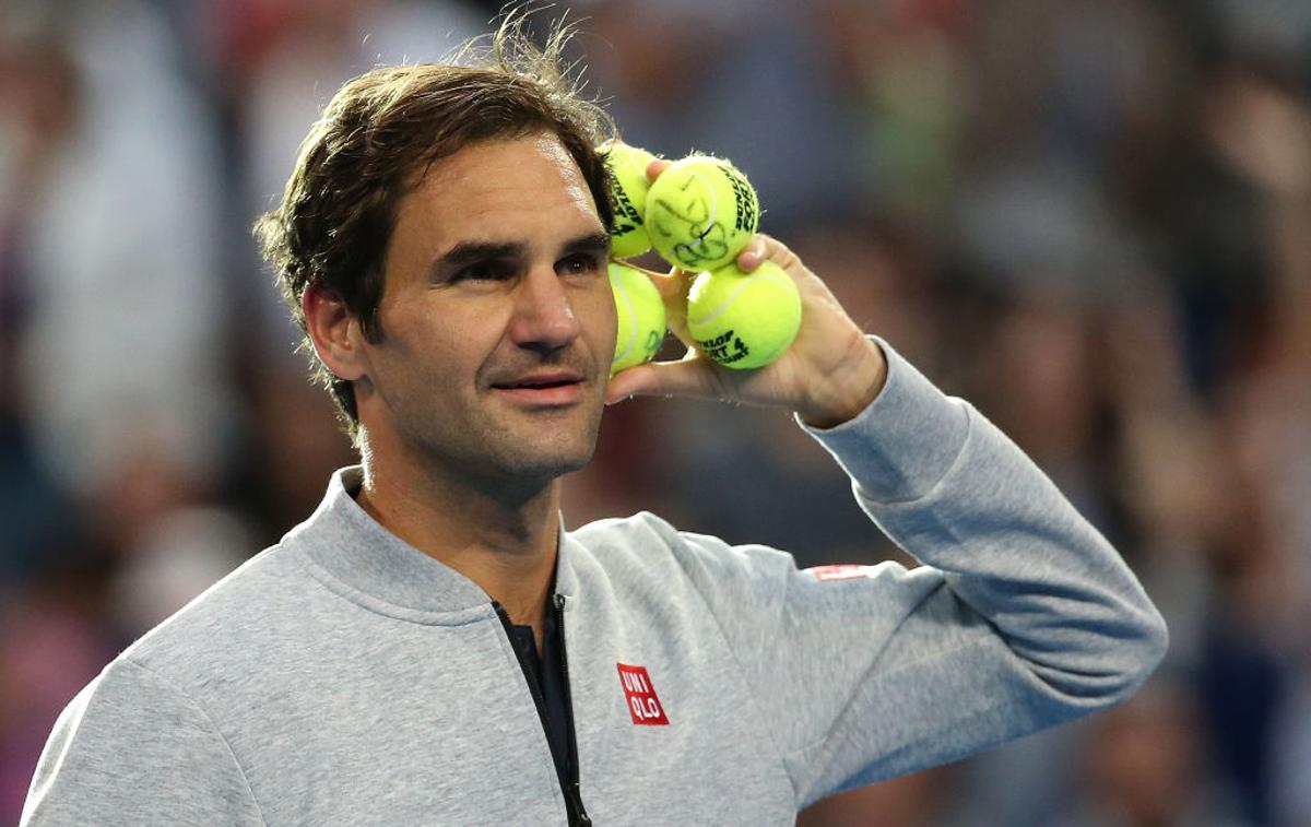 Roger Federer | Roger Federer se bo v finalu Hopmanovega pokala pomeril z Nemčijo. | Foto Gulliver/Getty Images