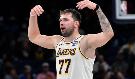 Sanjska vrnitev Luke Dončića, ki je v Memphisu pisal zgodovino lige NBA #video