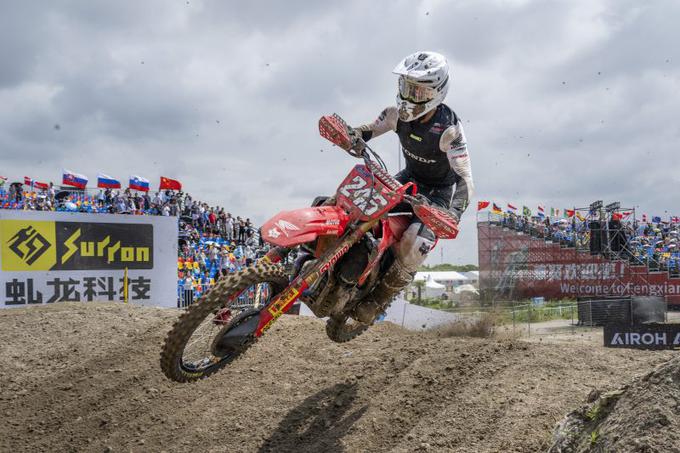 Gajser je po sedmem mestu na Kitajskem izgubil prvo mesto v skupnem seštevku prvenstva MXGP. | Foto: Honda Racing/ShotbyBavo