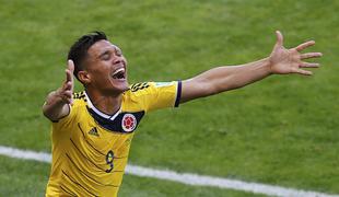 Kolumbijski napadalec Gutierrez je najboljši nogometaš Južne Amerike