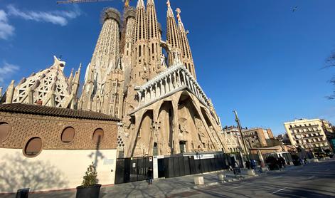 Sagrada Familia postala najvišja cerkev na svetu