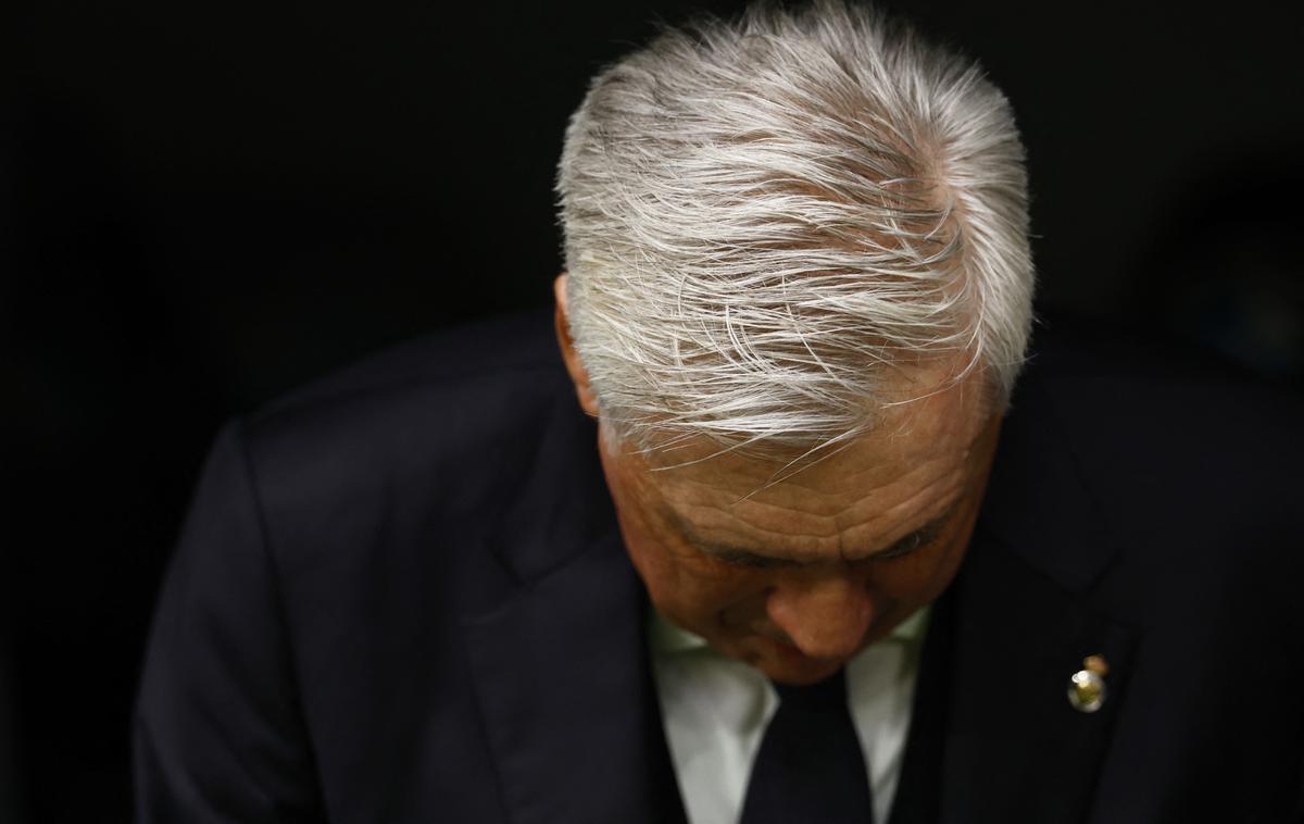 Carlo Ancelotti Real Madrid | Carlo Ancelotti o odhodu iz madridskega Reala – ima še pogodbo za naslednjo sezono – še ne želi govoriti. | Foto Reuters