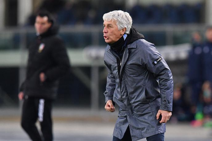 Gian Piero Gasperini | Gian Piero Gasperini ni bil zadovoljen s sodniško odločitvijo v 68. minuti. | Foto Reuters
