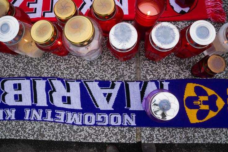 maribor, sveče, pretep | Foto: Matjaž Vertuš