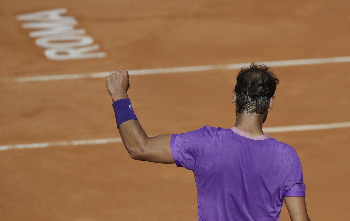 Rafael Nadal | Rafael Nadal se bo v finalu Rima pomeril z Novakom Đokovićem. | Foto Guliverimage