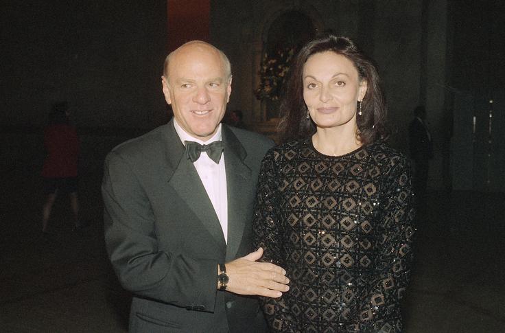 Diane von Furstenberg, Barry Diller Barry Diller in Diane von Fürstenberg leta 1993 | Foto: Guliverimage