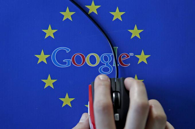 Odlični poslovni rezultati družbe Alphabet, katere del je tudi Google, že upoštevajo 4,34 milijarde evrov kazni, ki jo je Evropska komisija izrekla Googlu zaradi izrabe prevladujočega položaja z operacijskim sistemom Android. | Foto: Reuters