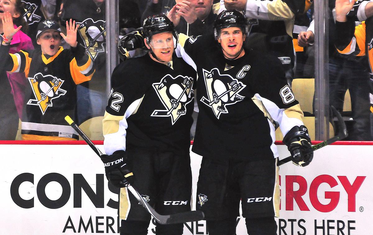 Pittsburgh Hornqvist Crosby | Foto Guliver/Getty Images