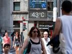 Visoke poletne temperature v španskem Bilbau.