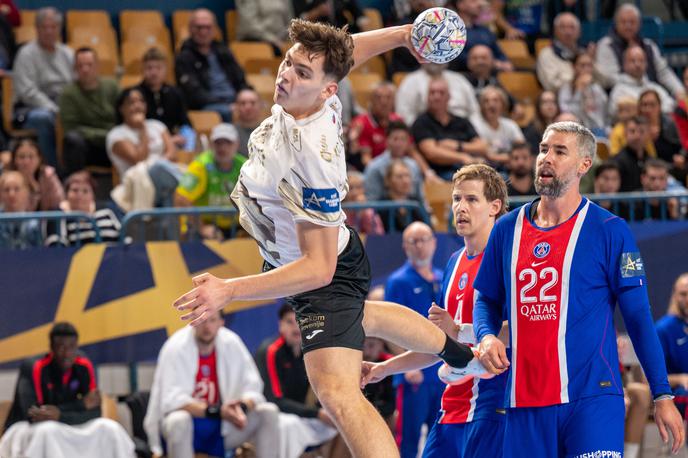 Celje Pivovarna Laško - PSG | Celjane so bili proti bogatim Parižanom znova brez možnosti. | Foto Aleš Fevžer