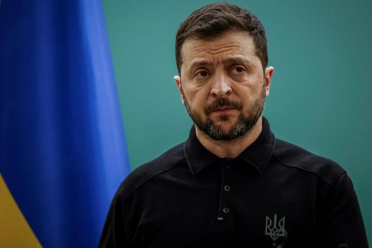 Volodimir Zelenski, Ukrajina | Foto: Reuters